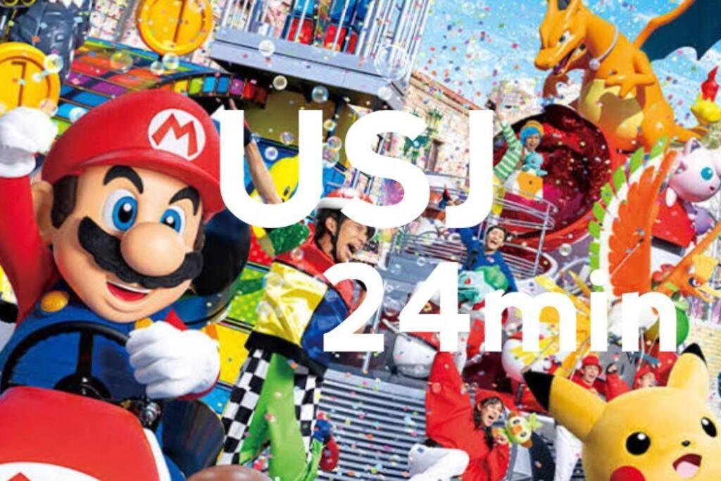 #803 Opening Sale! Private Rental Osaka City Central Has The Longest Shopping Street And You Can Enjoy The Real Osaka, Which Has Not Yet Become A Tourist Destination ภายนอก รูปภาพ